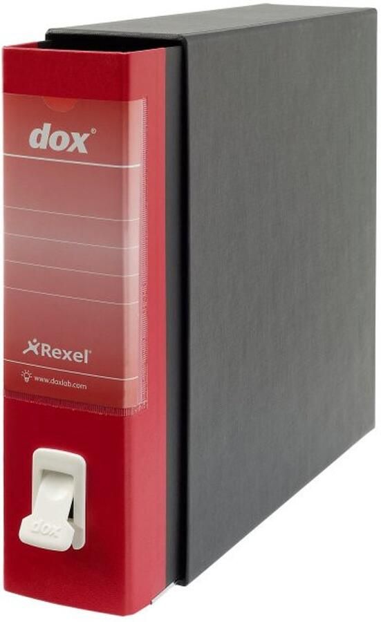 Rexel D26211 ringband Foolscap Zwart Rood