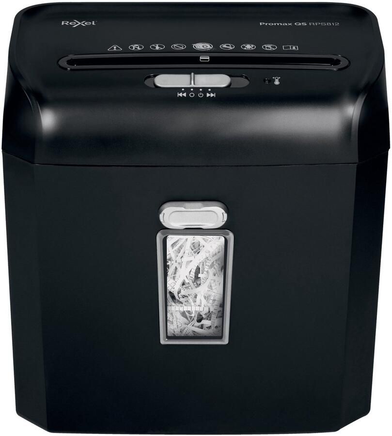 Rexel Paper Shredder PROMAX QS RPS812 12 L 8 Sheets