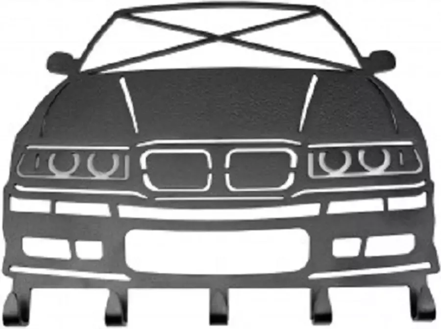 Reyhs wandkapstok kapstok E36 bmw drift race design decoratie M3 bmw merchandise