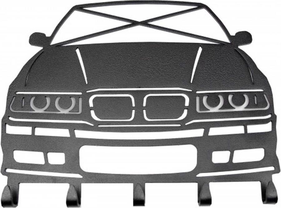 Reyhs Sleutelrekje BMW E36 Sleutelhouder sleutelhanger sleutelkluis decoratie div. modellen wandkapstok M drift race hoge kwaliteit design handig stoer kado