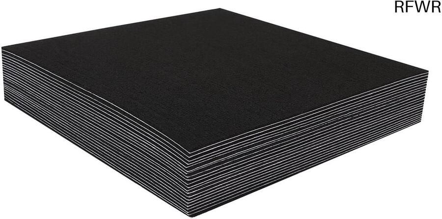 RFWR Antislip Tapijttegels 20 Stuks Zelfklevend 50 x 50 cm voor Binnen en Buiten