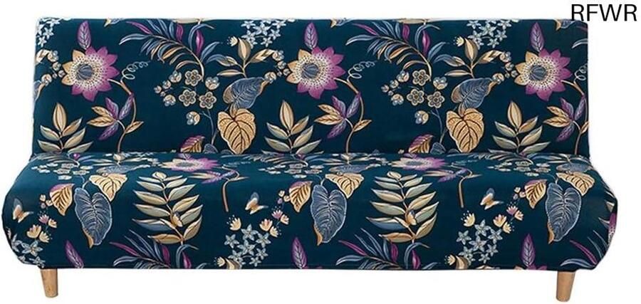 RFWR Bankovertrek voor armloze banken Zachte rekbare en ademende stof Geschikt voor 2- en 3-zits modellen