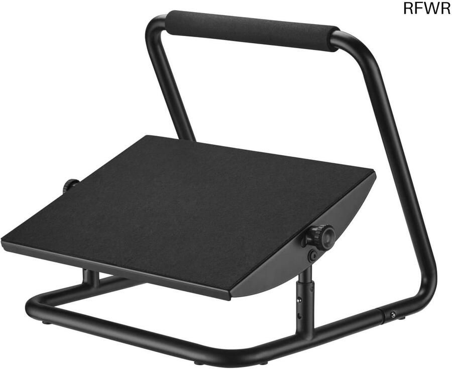 RFWR Ergonomisch Voetenbankje Bureau Verstelbaar en Kantelbaar Antislip