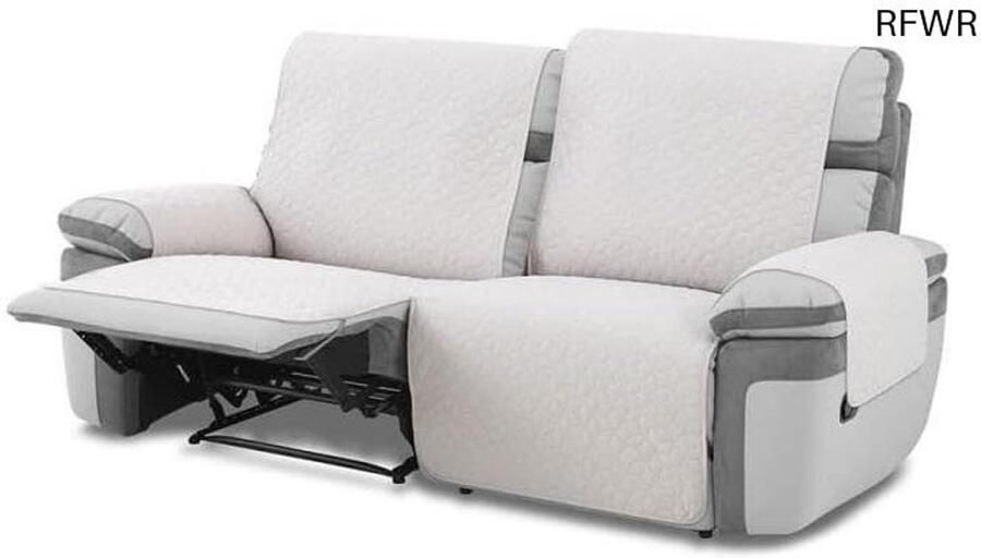 RFWR Gewatteerde bankhoes voor 2-zitsbank Vloeistofafstotend en Antislip Achterkant