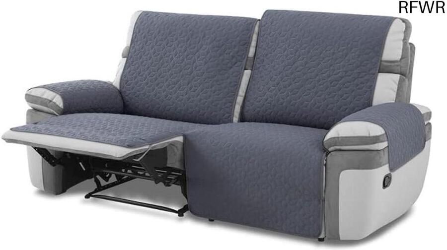 RFWR Gewatteerde bankovertrek voor 2-zitsbanken Vloeistofafstotend en Antislip