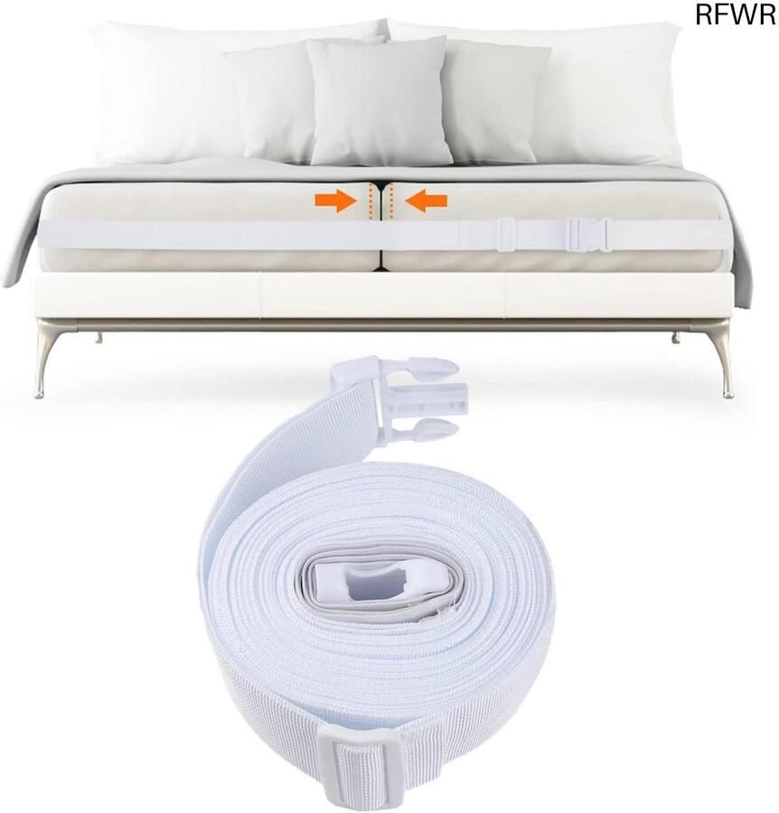 RFWR Matrashouder 100 meter Verbind twee matrassen tot een comfortabel tweepersoonsbed