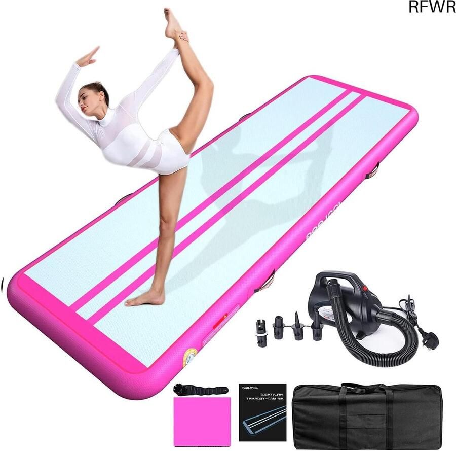 RFWR Opblaasbare Gymnastiek Mat 2M-8M Training Cheerleading Yoga Watergebruik Dikte 10 20 CM