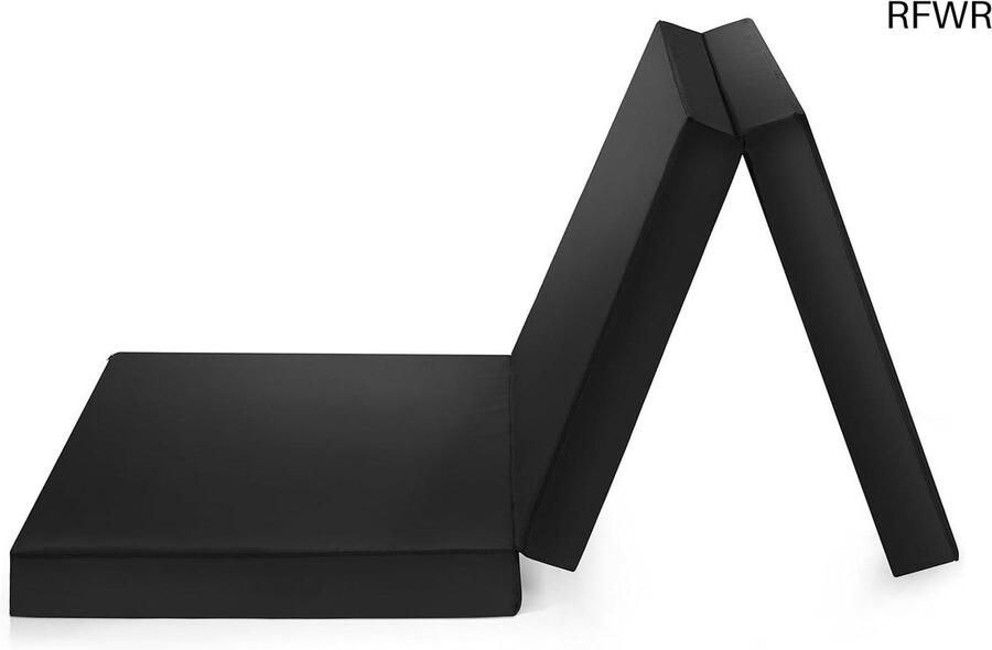RFWR Opvouwbaar Gastenmatras 3-delige Vouwmatras 60 x 190 cm 7 cm Hoog Proefslapen en Öko-Tex Gecertificeerd