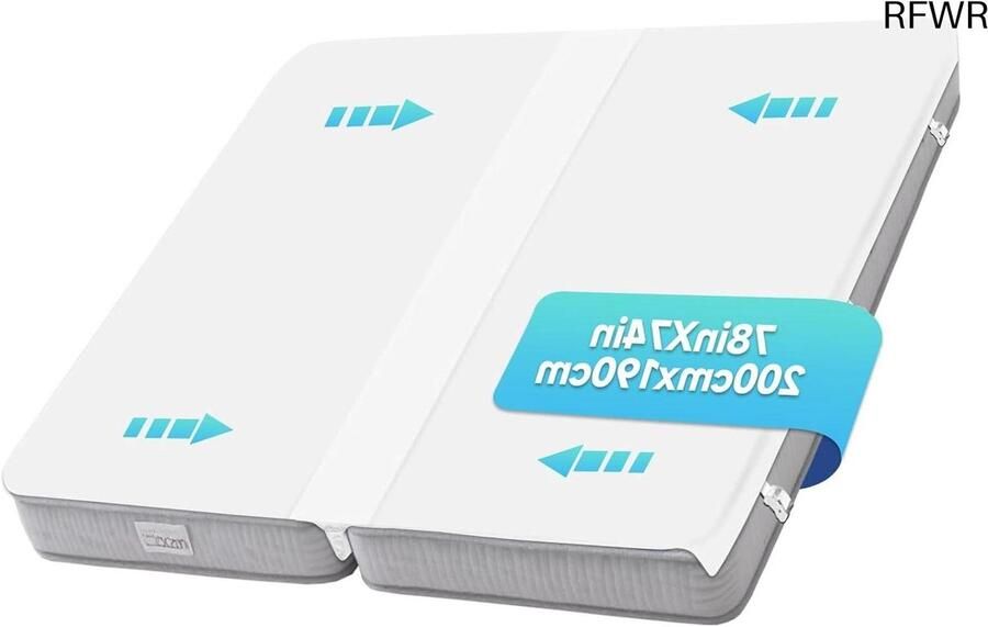 RFWR Spleetvulling voor Matrassen 200 x 190 cm Naadloze Overgang Naar Kingsize Bed