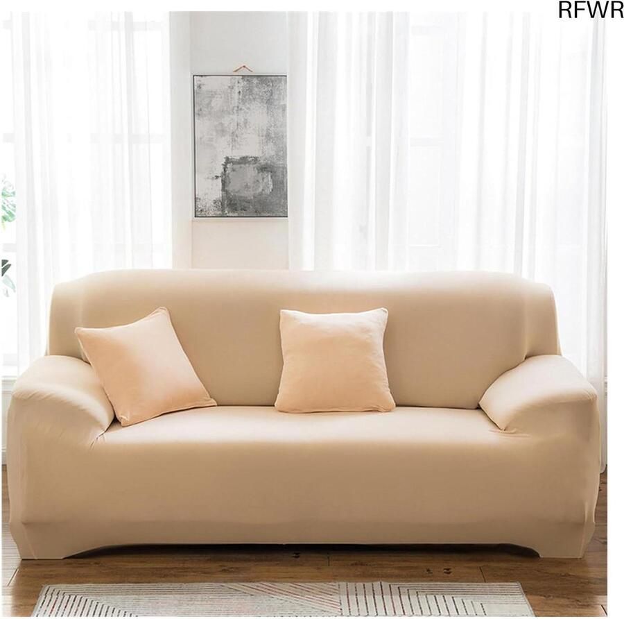 RFWR Stretch bankhoes voor 1-4 zits banken Ademend antislip en gemakkelijk te installeren