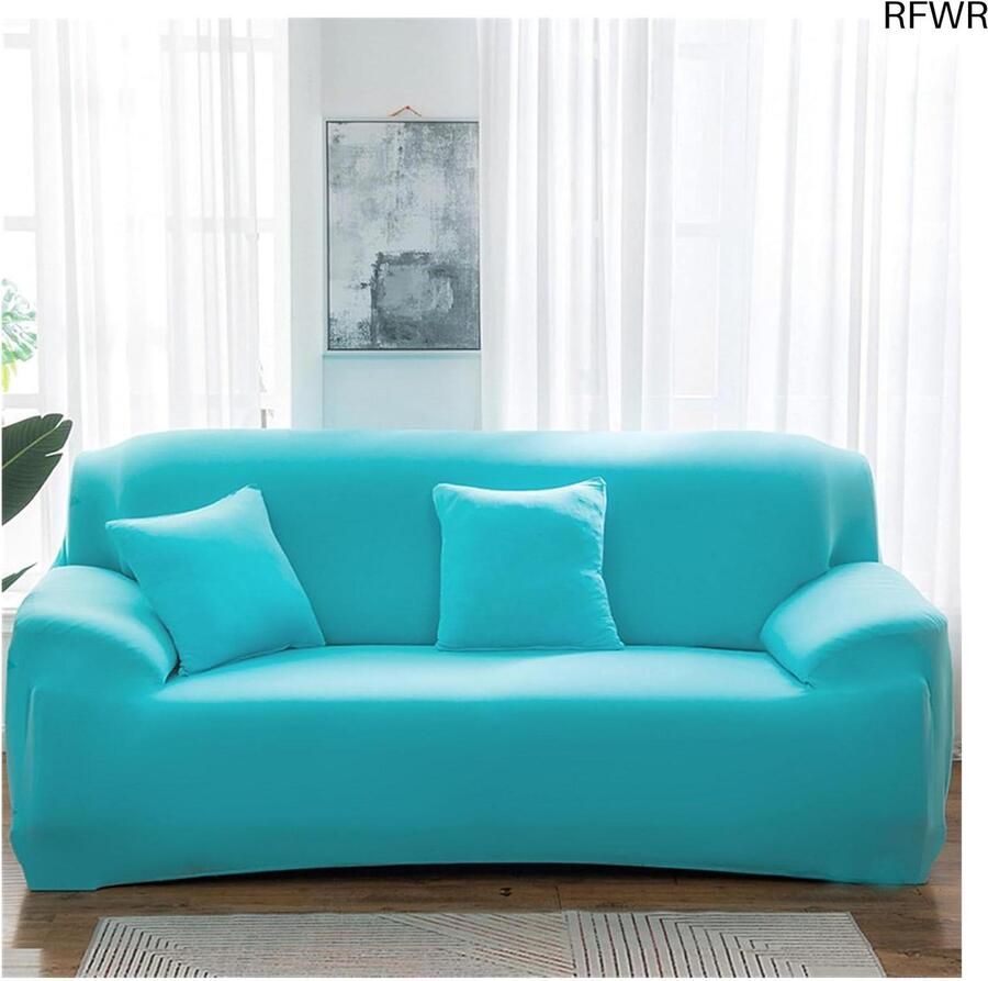 RFWR Stretch bankhoes voor 1- tot 4-zits banken Ademend antislip en machinewasbaar