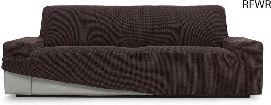 RFWR Super elastische bankhoes voor 2-zits banken van 140 tot 180 cm ideaal voor elke bankvorm