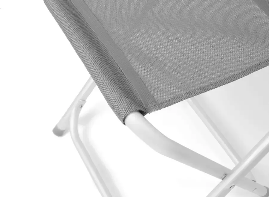 Happy Rhino Sooma Campingkrukje Inklapbaar. Visstoeltje Opvouwbaar Viskrukje Campingkruk Grijs