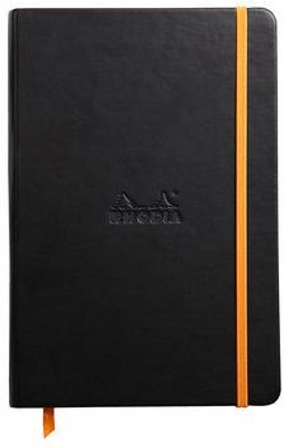Rhodia 118742C schrijfblok & schrift A5 96 vel Zwart