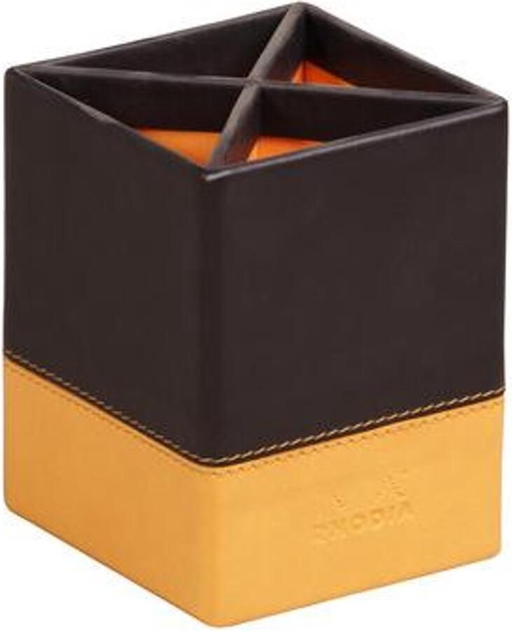 Rhodia 118816C pen- & potloodhouder Kunstleer Zwart Oranje - Foto 2