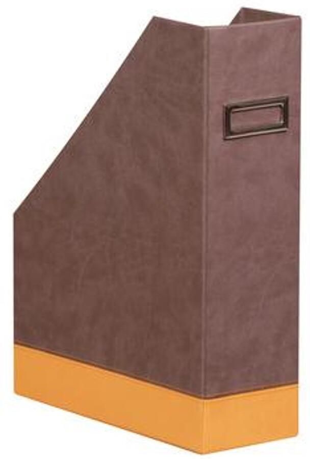 Rhodia 318833C lectuurbak Kunstleer Chocolade Oranje - Foto 2