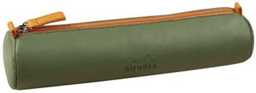 Rhodia 319004C schooletui Zachte etui Kunstleer Groen