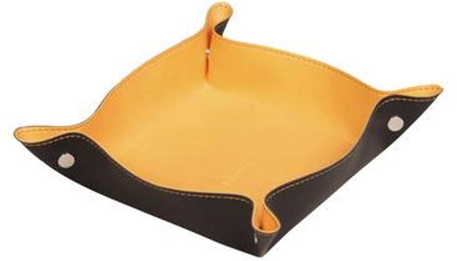 Rhodia 118850C brievenbakje Kunstleer Zwart Oranje