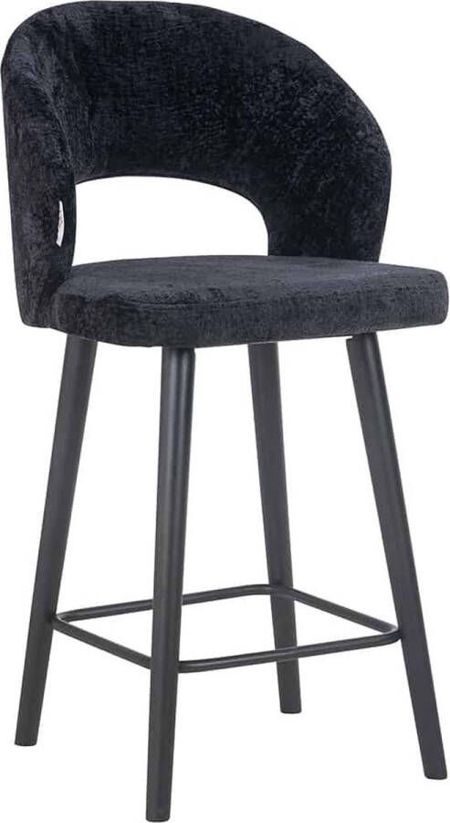 Richmond interiors Richmond Counterstoel Savoy Zwart Chenille
