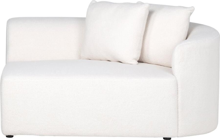 Richmond interiors Richmond Bank Grayson Arm Rechts Wit furry