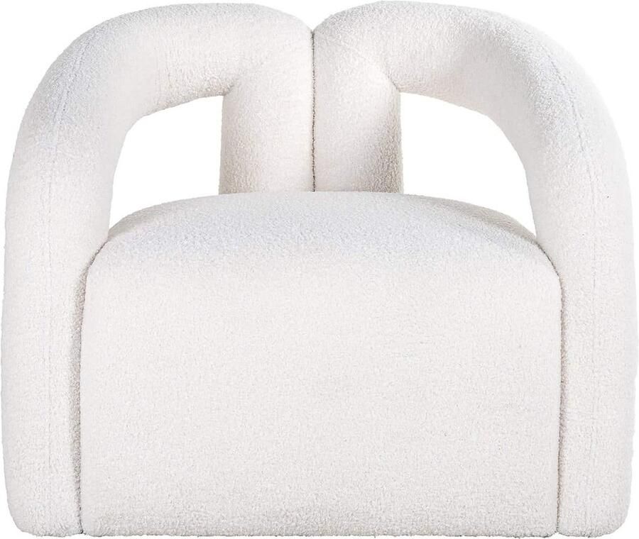 Richmond interiors Richmond Fauteuil Dana White Furry Himalaya - Foto 2