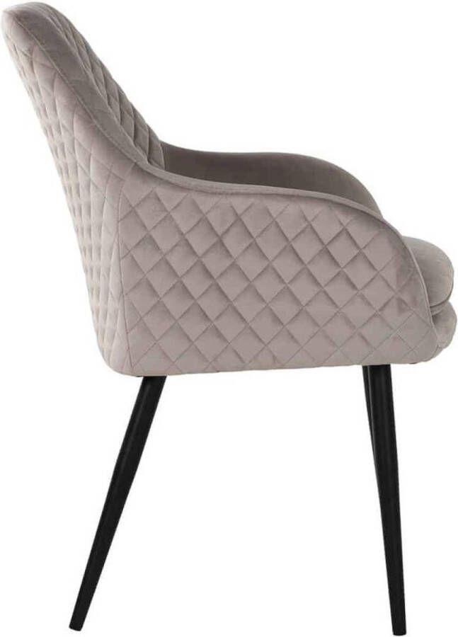 Richmond interiors Richmond Stoel Chrissy Khaki Velvet