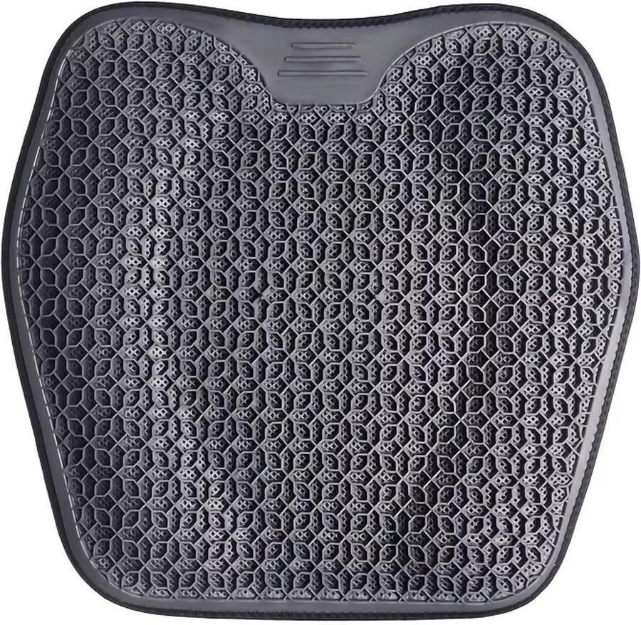 Rimmo Gel Zitkussen voor Rugpijn – Ergonomisch Ademend Honingraat Kussen voor Auto Bureaustoel of Rolstoel – Wasbaar en Comfortabel Zitkussen (1 Stuk)