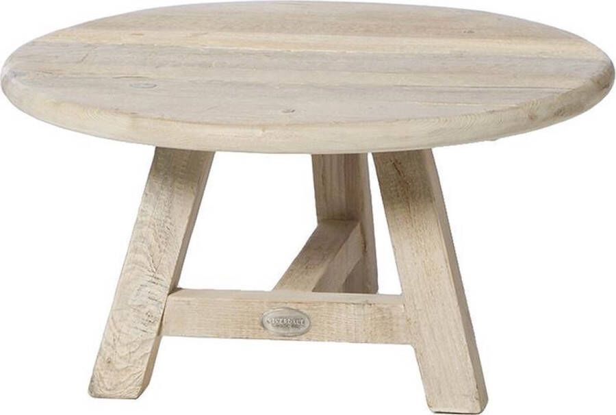 Riverdale Bijzettafel Colorado ant.white 60cm Wit