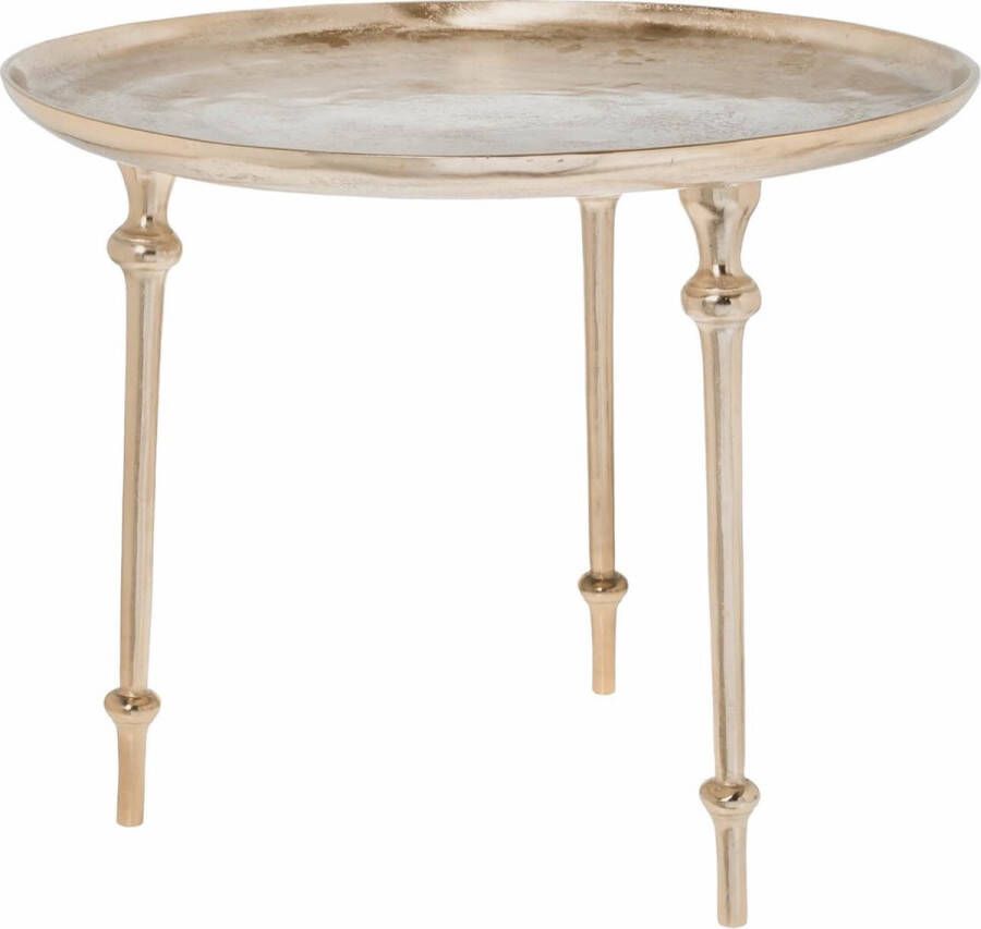 Riverdale Bijzettafel Emmy champagne 63cm