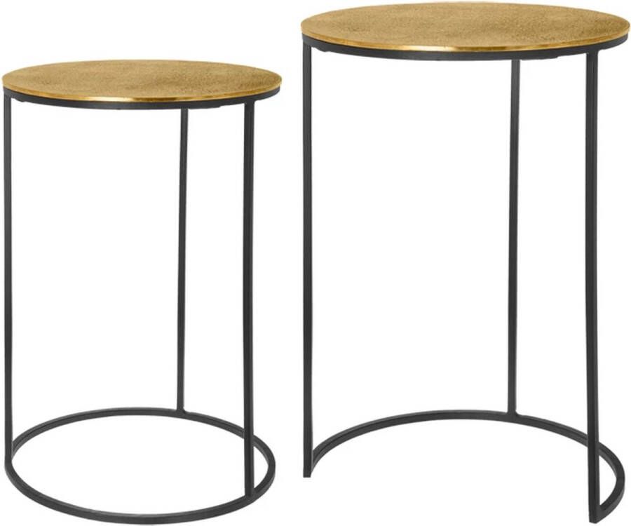 Riverdale Bijzettafel set Merton Koper 60cm > Nu slechts €177