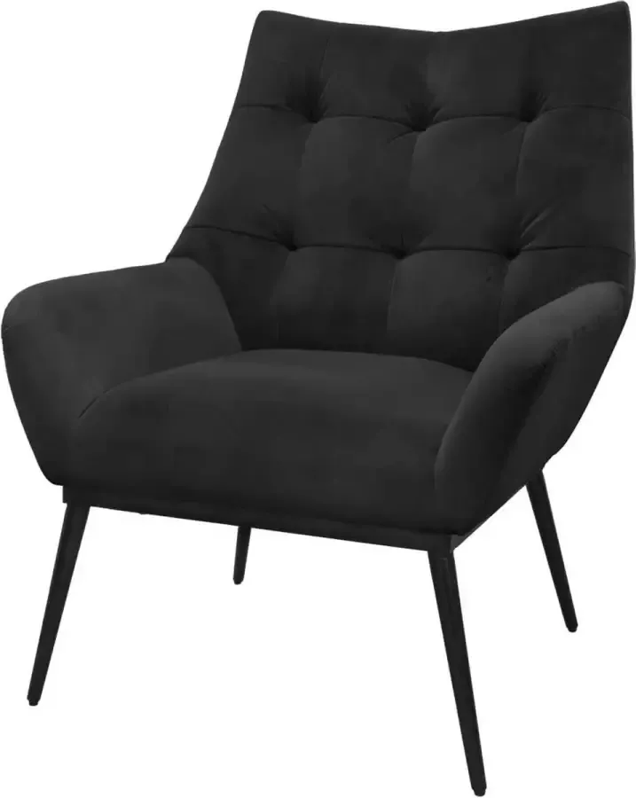 Riverdale fauteuil Maylin Zwart 102cm hoog > Nu slechts € 275 per fauteuil