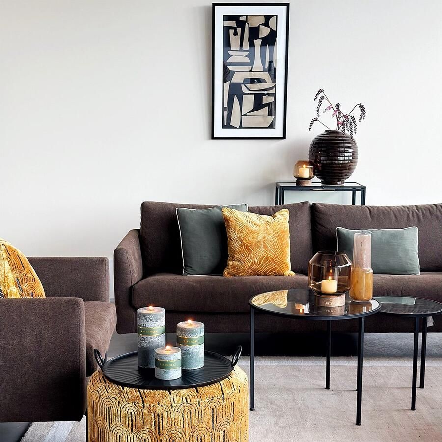 Riverdale Poef Nona 55cm goud - Foto 2