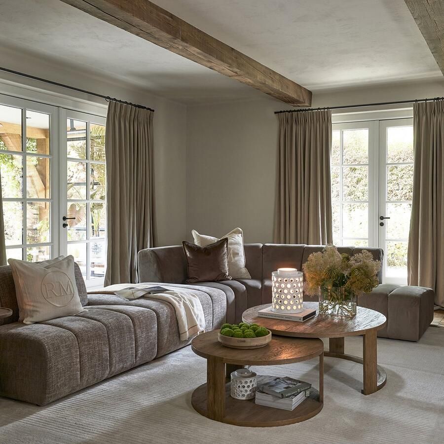 Riviera Maison Astoria Coffee Table S 2 Gerecycled Eikenhout 108.0x108.0x50.0 cm - Foto 2