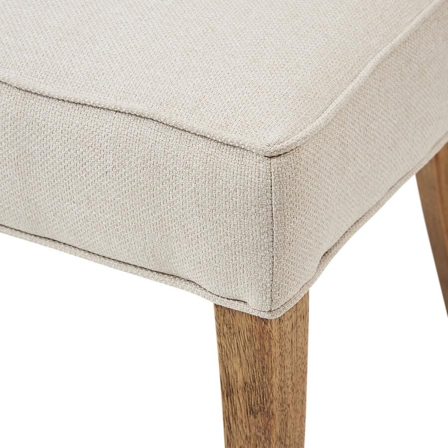 Riviera Maison Balmoral Dining Chair FlandFlax FR Polyester Rubberhout Flanders Flax 55.0x65.0x100.0 cm - Foto 2