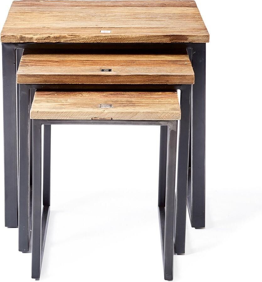 Rivièra Maison Riviera Maison Shelter Island End Table S 3 48.0x58.0x60.0 cm