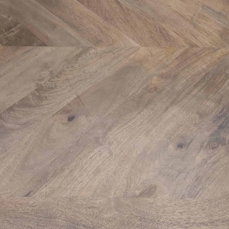 Rivièra Maison Uitschuifbare Eettafel Bodie Hill Mangohout 180 220 260 x 100cm Bruin - Foto 2