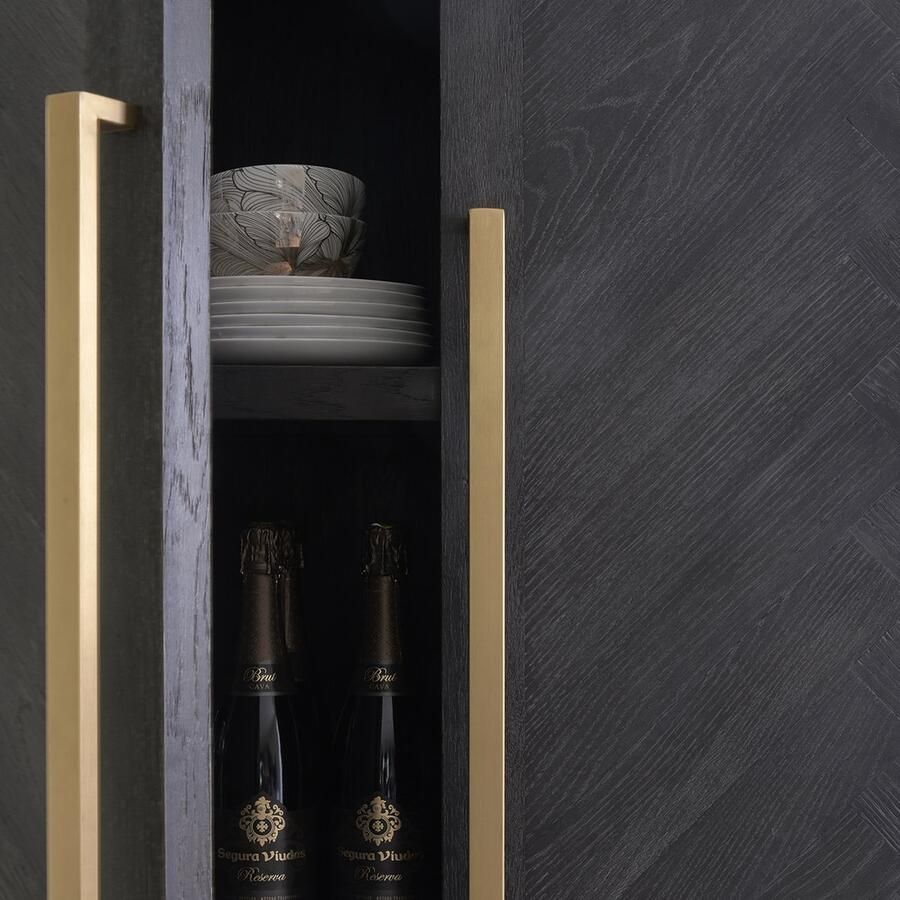 Rivièra Maison Handgemaakte armoire in GH2 gerecycled eikenhout 232 cm hoog - Foto 2