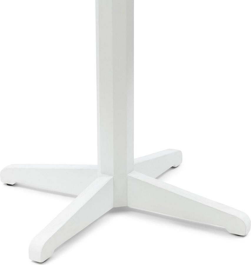 Rivièra Maison Bistrotafel Chateau Chassigny Eikenhout en populierenhout 70 x 70cm Wit - Foto 2