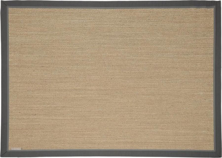 Riviera Maison Correllus Rug Nat LGrey Bor 240x160