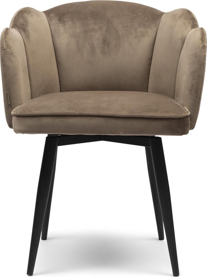 Riviera Maison Dauphine DAC TurnLeg Vel III Glmink Polyester IJzer Goud Mink 67.0x65.0x45.0 cm - Foto 2