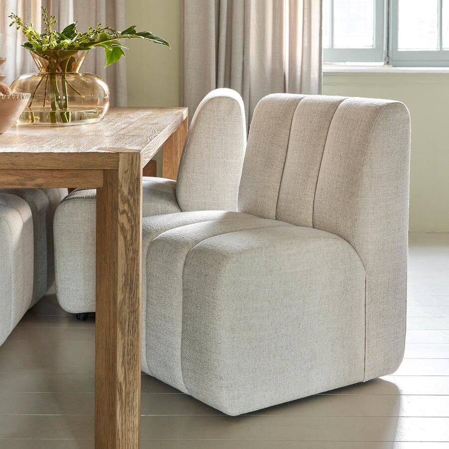 Riviera Maison Eetkamerstoel Dazzle Wit