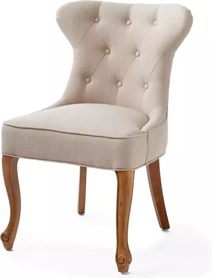 Rivièra Maison Riviera Maison George Dining Chair lin Flax 65.0x65.0x100.0 cm - Foto 2