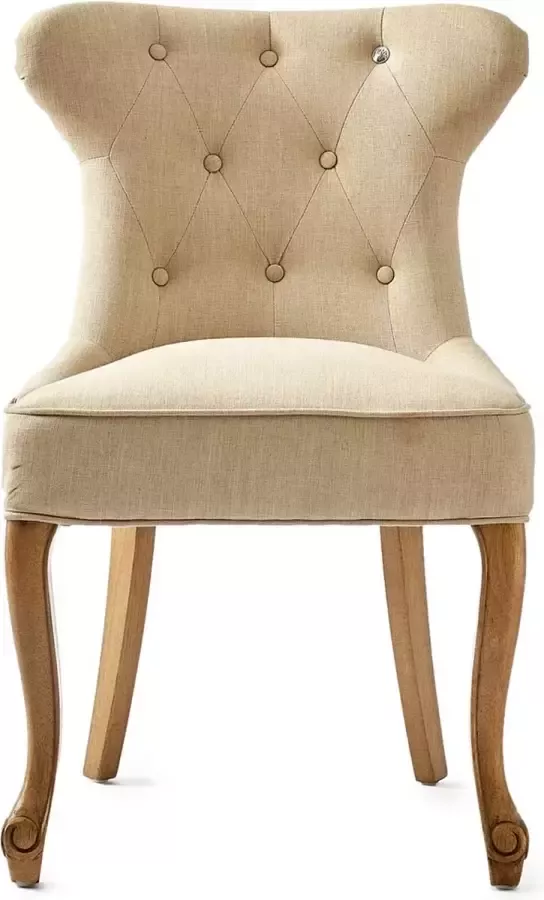 Rivièra Maison Riviera Maison George Dining Chair lin Flax 65.0x65.0x100.0 cm - Foto 4