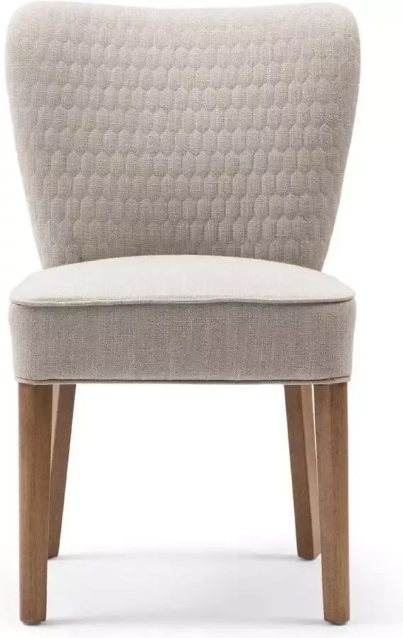 Rivièra Maison Riviera Maison Louise Dining Chair Fab Flax 55.0x88.0x101.0 cm - Foto 1