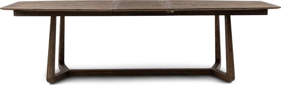 Riviera Maison Eettafel Miller Dining Table Extendable 330 275 220 x 100 Bruin Gerecycled Eikenhout