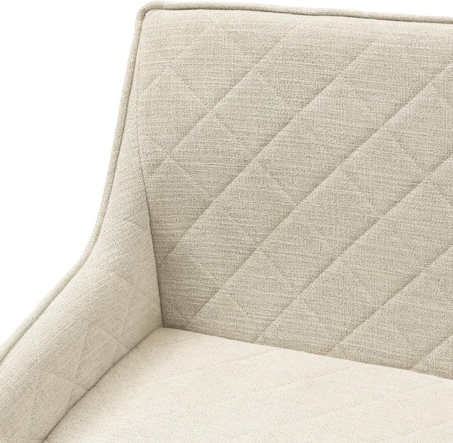 Riviera Maison Frisco Drive Bench Fabulous Flax Katoen Viscose Linnen IJzer Fabulous Flax 170.0x60.0x83.0 cm - Foto 2