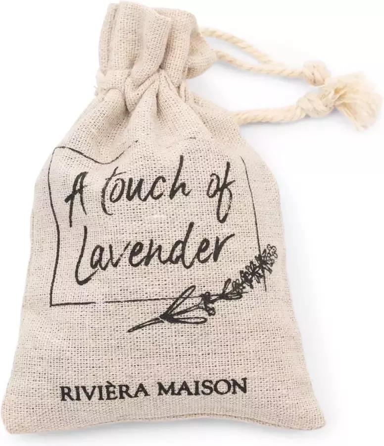 Riviera Maison Geurzakjes voor Kledingkast Lavendel Sweet Dreams Lavender Bag Naturel