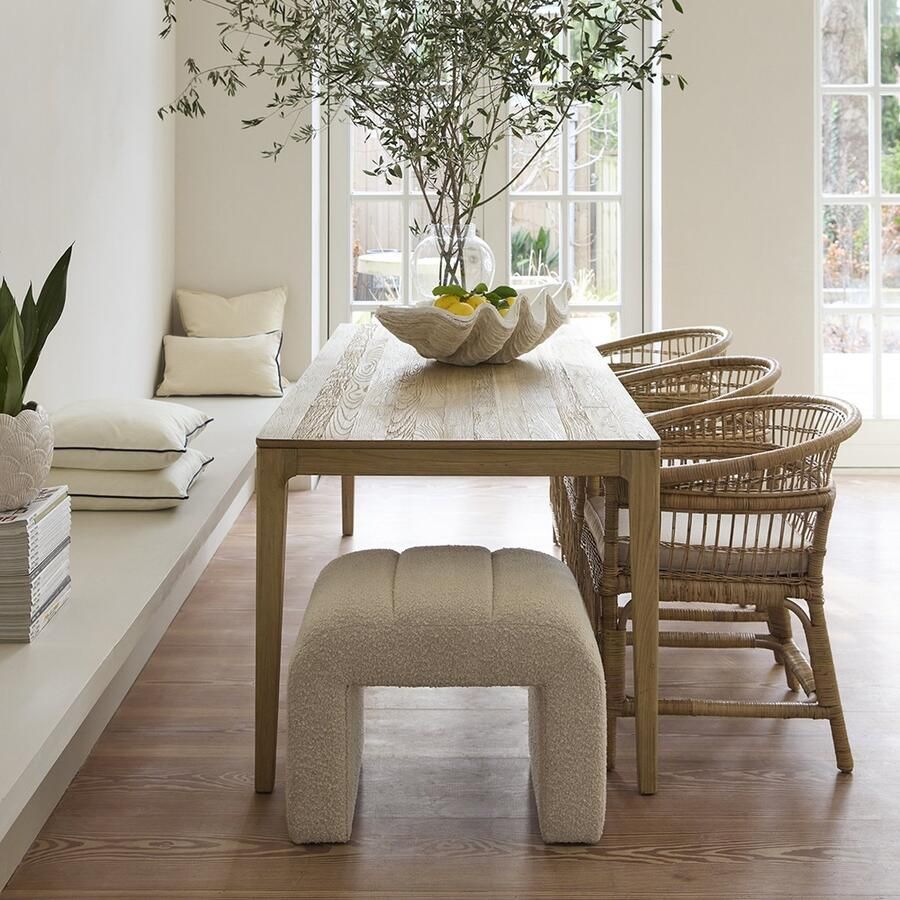 Rivièra Maison Eettafel Imola in Gerecycled Eikenhout Afmetingen 220x90 cm - Foto 3