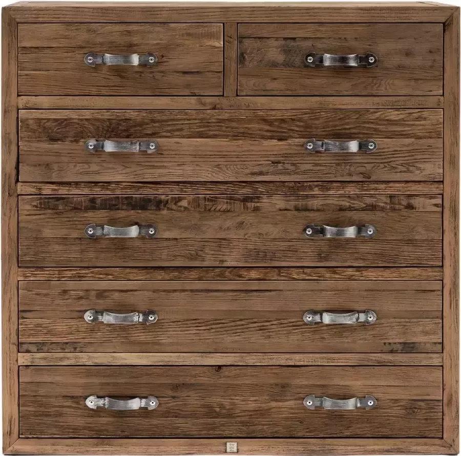 Riviera Maison Ladekast Hout Connaught Chest of Drawers XL Bruin - Foto 4