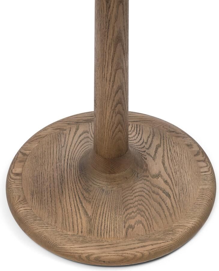 Rivièra Maison Elegante ronde bistrotafel van gerecycled eikenhout 76 cm hoog - Foto 2